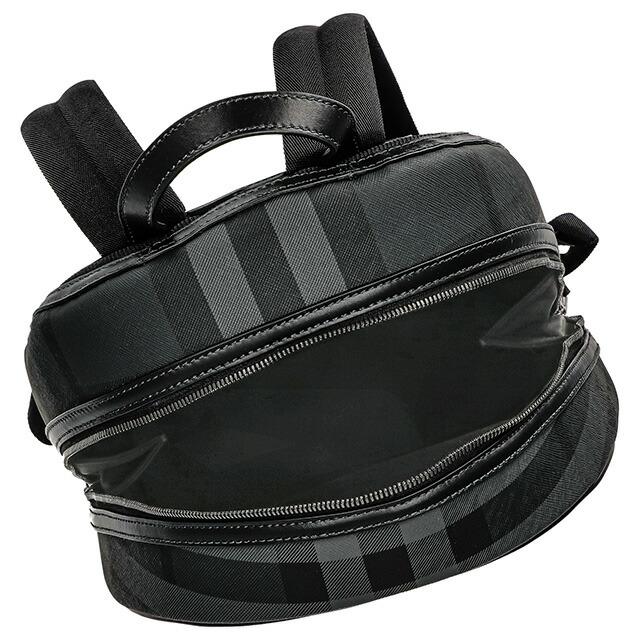 バーバリー リュック メンズ ブランド BURBERRY チェック 8065630 ブラック_2