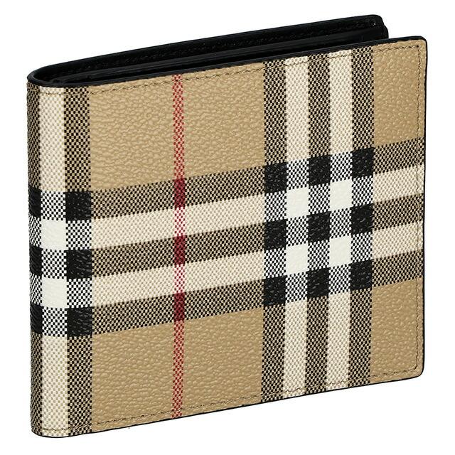 BURBERRY（バーバリー） 二つ折り財布 メンズ ブランド チェック