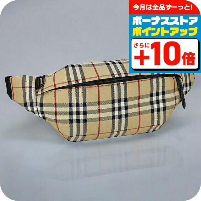 バ−バリ− ボディバッグ メンズ ブランド BURBERRY 8084114 ベージュ BURBERRY（バーバリー） ボディバッグ メンズ ブランド BURBERRY