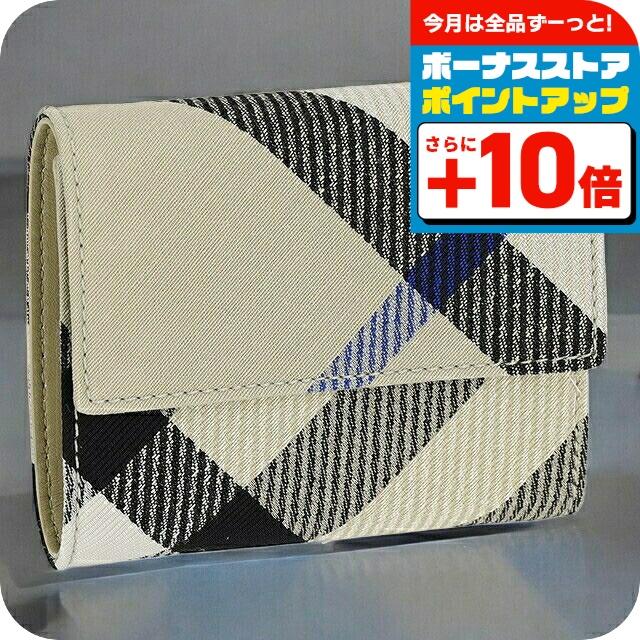 BURBERRY（バーバリー） 三つ折り財布 メンズ ブランド チェック