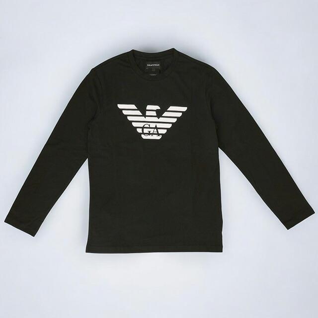 エンポリオ・アルマーニ Tシャツ メンズ ブランド EMPORIO ARMANI 8N1TN81JPZZ 0022 M ブラック EMPORIO ARMANI エンポリオ・アルマーニ Tシャツ メンズ ブランド