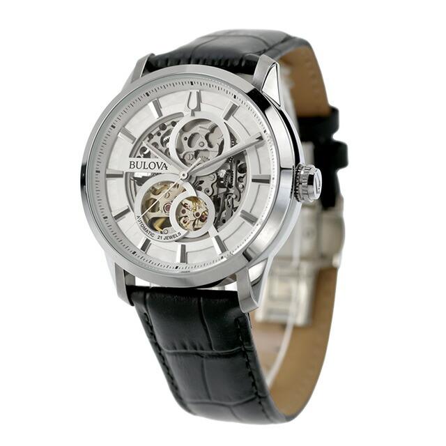 BULOVA（ブローバ） クラシック 自動巻き 腕時計 ブランド メンズ