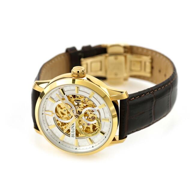 BULOVA（ブローバ） クラシック 自動巻き 腕時計 ブランド メンズ