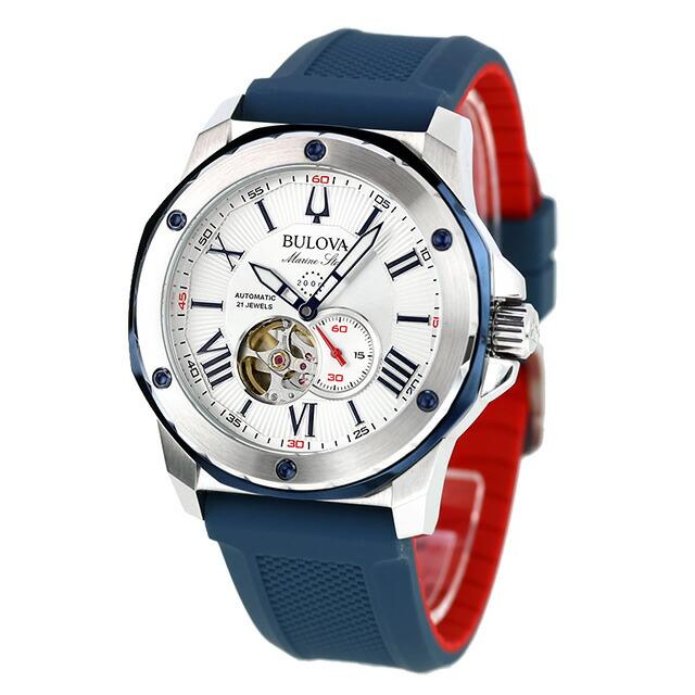 Marine Star ブローバ マリンスター 自動巻き 腕時計 ブランド メンズ