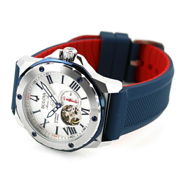 Marine Star ブローバ マリンスター 自動巻き 腕時計 ブランド メンズ