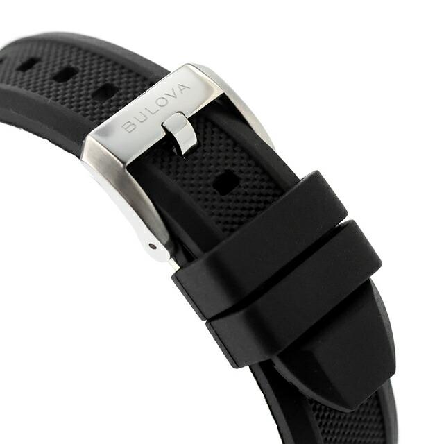 ブローバ マリンスター 自動巻き 腕時計 ブランド メンズ BULOVA 98B465 アナログ ブラックグラデーション ブラック 黒の画像