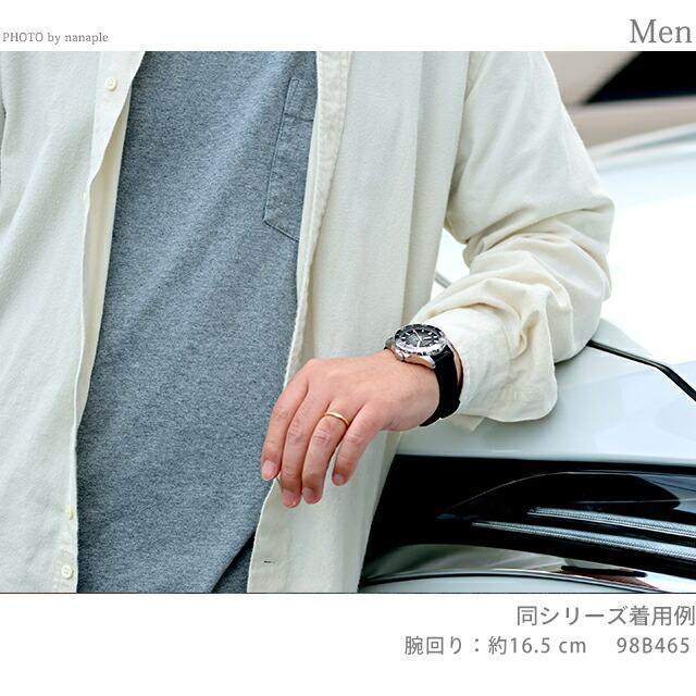 ブローバ マリンスター 自動巻き 腕時計 ブランド メンズ BULOVA 98B465 アナログ ブラックグラデーション ブラック 黒の画像