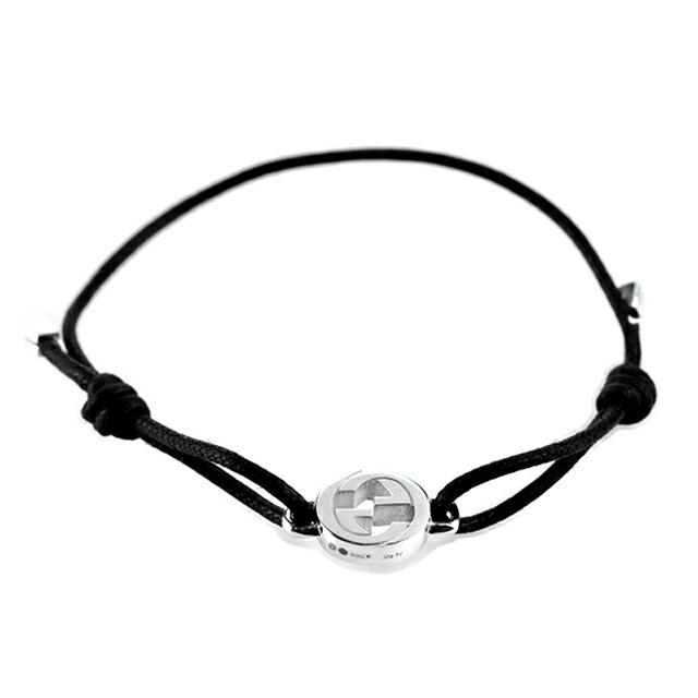 グッチ ブレスレット メンズ レディース ブランド GUCCI インターロッキング ロゴ A002MN JAAFV アクセサリー 選べるモデルの画像