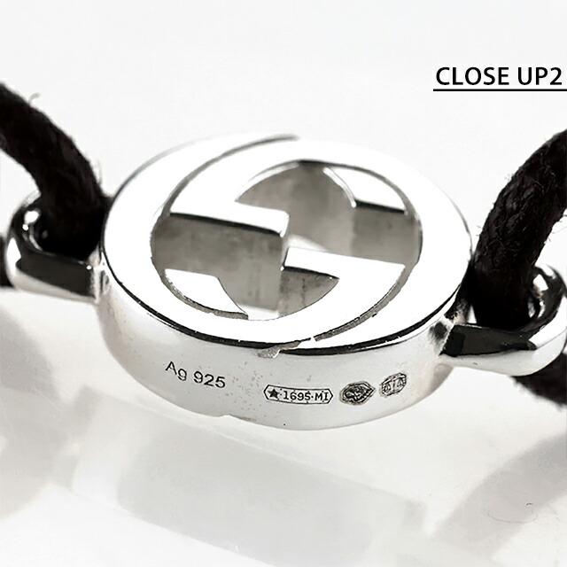 グッチ ブレスレット メンズ レディース ブランド GUCCI インターロッキング ロゴ A002MN JAAFV アクセサリー 選べるモデルの画像