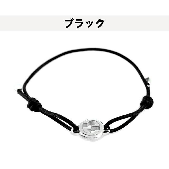 グッチ ブレスレット メンズ レディース ブランド GUCCI インターロッキング ロゴ A002MN JAAFV アクセサリー 選べるモデルの画像