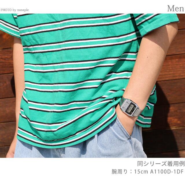 カシオクラッシック PREMIUM A1100D-1JF チプカシ　未使用品 スタンダード（CASIO） CASIO “STANDARD PREMIUM” A1100D-1JF SILVER