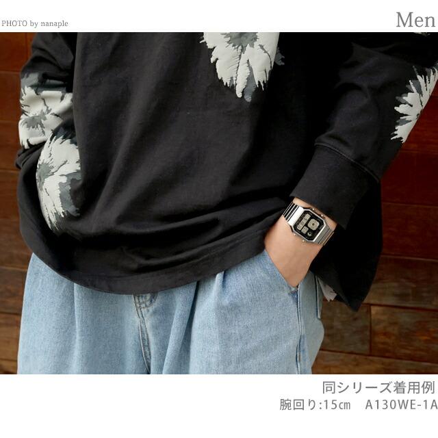 【限定特価】CASIO カシオ A130WE-1A デジタルウォッチ A130WE-1A | Vintage Silver | CASIO