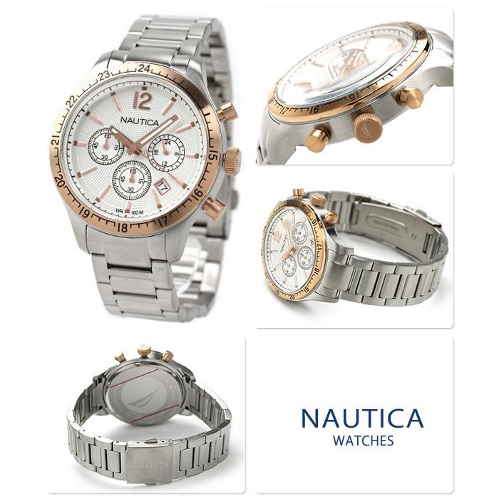 カラー◒ ノーティカ スポーツクロノクラシック 腕時計のななぷれ - 通販 - PayPayモール クロノグラフ メンズ 腕時計 A19618G BFD104 ウォッチ