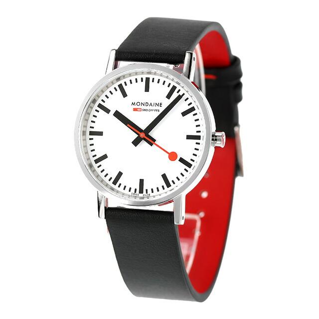 MONDAINE（モンディーン） クラシック クォーツ 電池式 腕時計