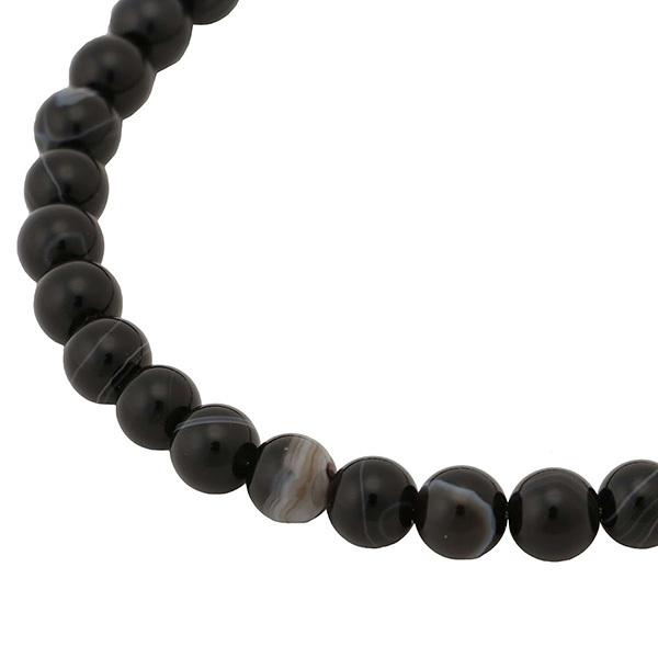 DIESEL（ディーゼル） DIESEL DX0848040 ビーズ ブレスレット ブラック
