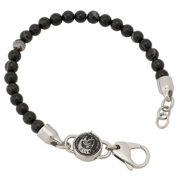 DIESEL（ディーゼル） DIESEL DX0848040 ビーズ ブレスレット ブラック