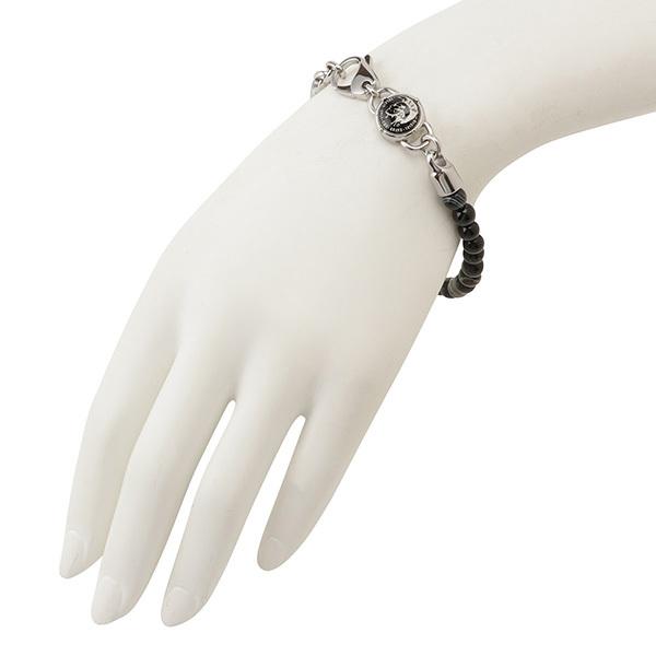DIESEL（ディーゼル） DIESEL DX0848040 ビーズ ブレスレット ブラック