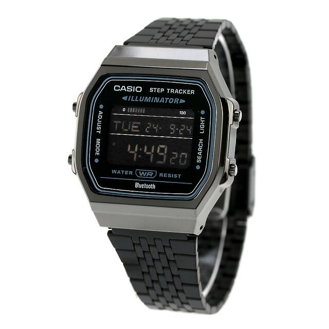 カシオ CASIO ABL-100 ブラック 反転液晶 海外モデル CASIO（カシオ） CASIO ABL-100WEGG-1B ビンテージ チプカシ Bluetooth