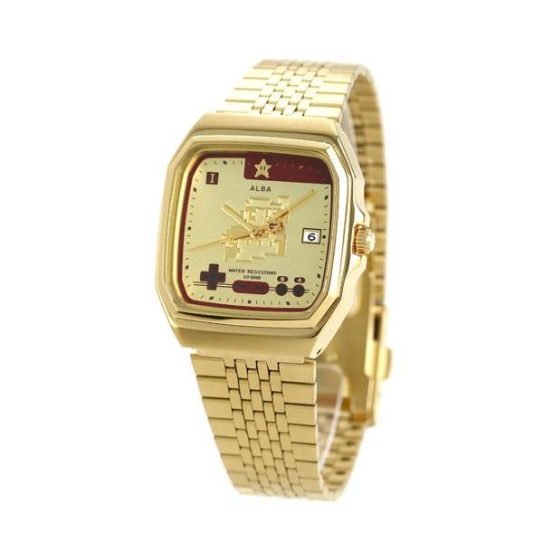 セイコー スーパーマリオ 流通限定モデル メンズ レディース 腕時計 無敵マリオ ファミコン Acck711 ゴールド キャラクターウォッチ 腕時計のななぷれ 通販 Paypayモール