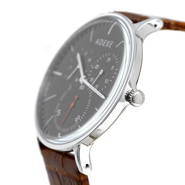 カーフレザ アデクス ADEXE ユニセックス マルチファンクション 41mm 1868A-04 腕時計 グランデ 腕時計のななぷれ - 通販 - PayPayモール カーフレザ