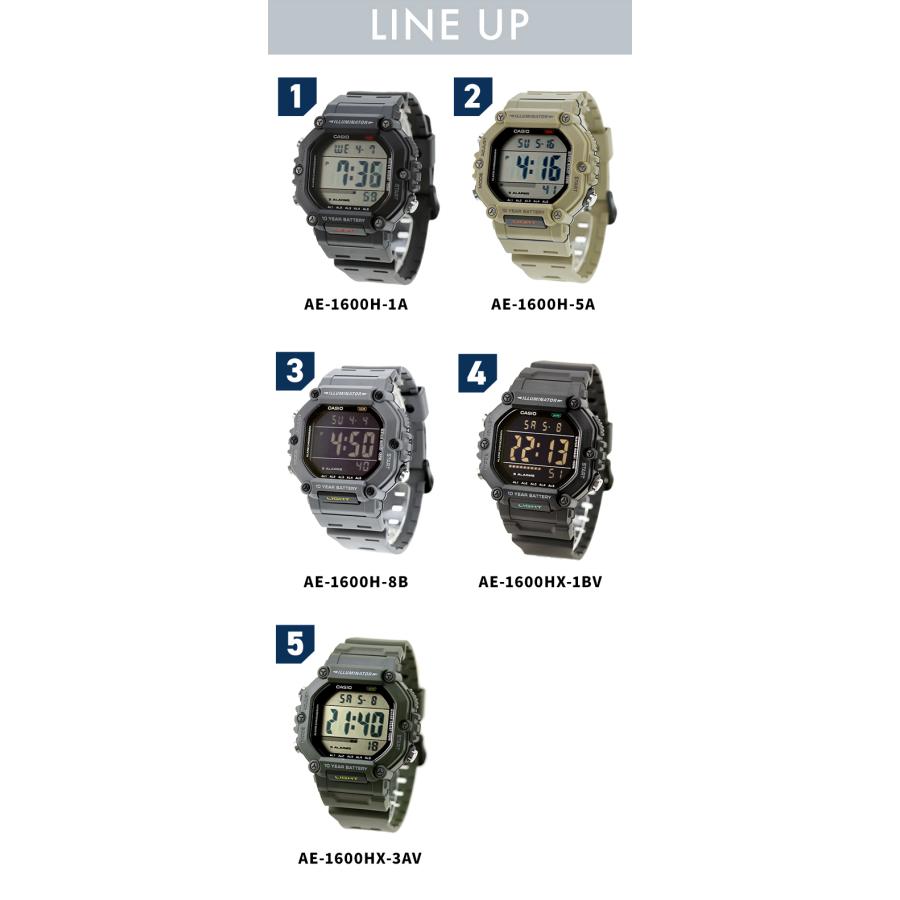 CASIO（カシオ） チープカシオ デジタル クォーツ 電池式 AE-1600H