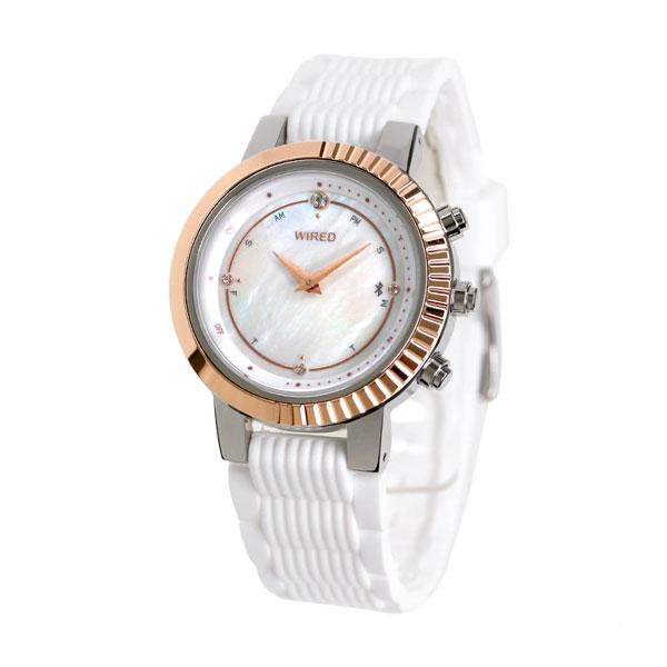 セイコー ワイアード エフ SEIKO Bluetooth レディース 腕時計 ブランド AGEB401 時計 ホワイトシェル セイコー ワイアード エフ SEIKO Bluetooth レディース 腕時計 ブランド AGEB401 ホワイトシェル 誕生日