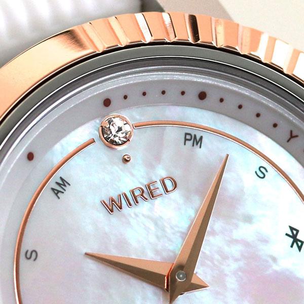 セイコー ワイアード エフ SEIKO Bluetooth レディース 腕時計 ブランド AGEB401 時計 ホワイトシェル セイコー ワイアード エフ SEIKO Bluetooth レディース 腕時計 ブランド AGEB401 ホワイトシェル 誕生日