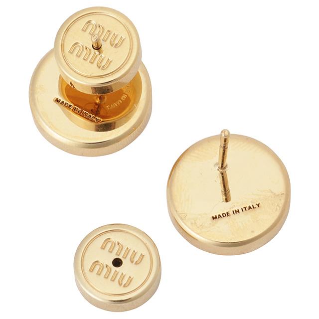 miu ミュウミュウ ブランド ピアス レディース MIUMIU 5JO907