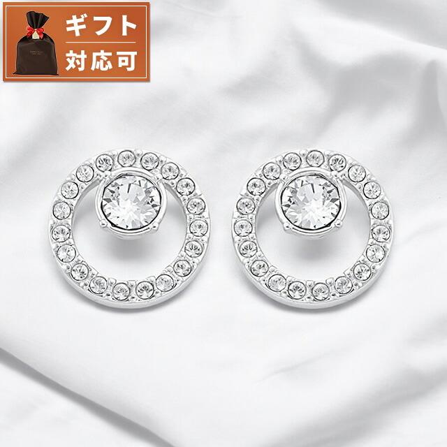 SWAROVSKI（スワロフスキー） SWAROVSKI 5201707 クリスタル クリスタルパヴェ サークル ピアス Creativity ...