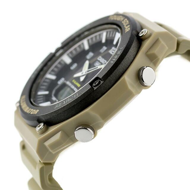 カシオ チープカシオ CASIO ソーラー AQ-S820W-5AV スタンダード 海外モデル メンズ チプカシ 腕時計 ブランド カシオ casio アナデジの画像