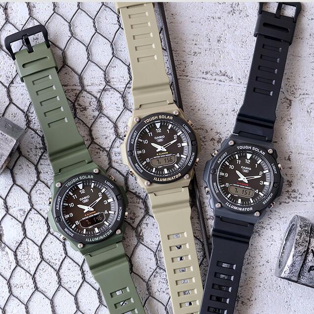 スタンダードアナデジ カシオ チープカシオ CASIO ソーラー AQ-S820W