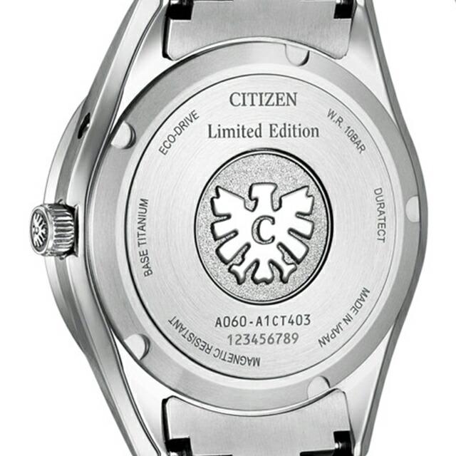 6/1はさらに+9倍 ザシチズン CITIZENブランド100周年記念 エコ・ドライブ 腕時計 ブランド メンズ チタン 数量限定 ソーラー THE CITIZEN AQ4100-65L｜nanaple｜07