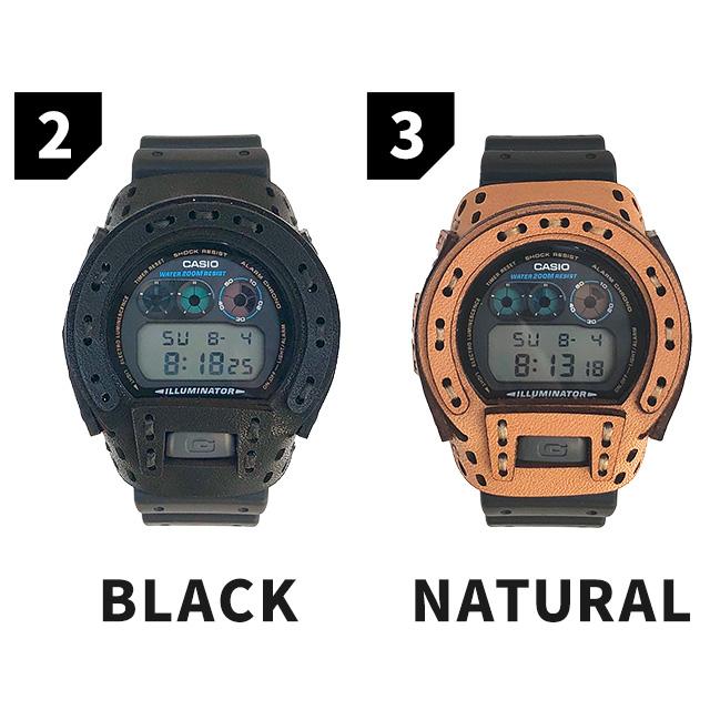アルマジロ DW-6900用レザーケース G-SHOCK 栃木レザー カスタムベゼル