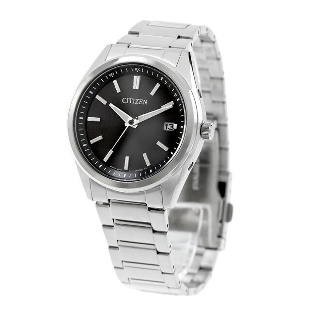 Citizen光発電エコドライブ電波時計AS1080-65Eブラックnao CITIZEN COLLECTION シチズン コレクション 光発電エコドライブ電波