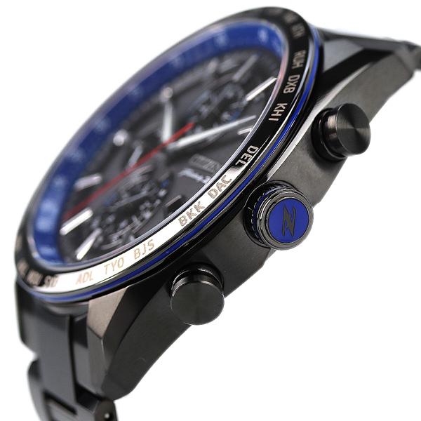 シチズン アテッサ エコドライブ ソーラー電波 35周年記念 日産フェアレディZ 限定モデル セイランブルー 腕時計 ブランド AT8185-97E CITIZEN メンズ｜nanaple｜03