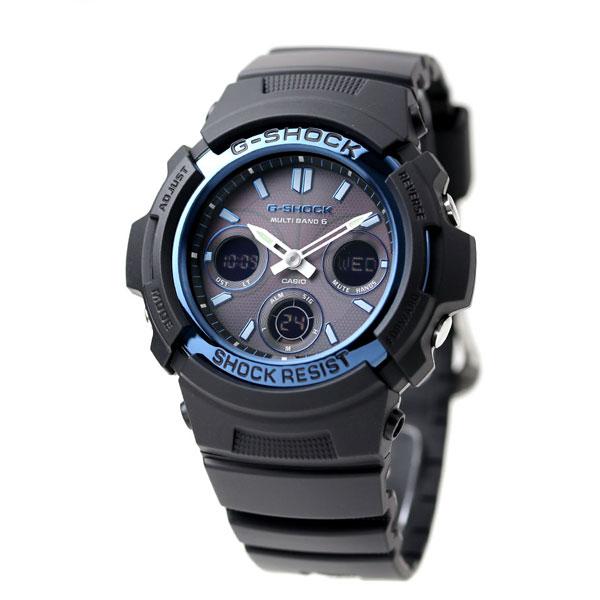 G-SHOCK 電波 ソーラー 電波時計 AWG-M100 アナデジ 腕時計 ブランド メンズ カシオ Gショック ブラック 選べるモデル プレゼント 実用的 | G-SHOCK | 05