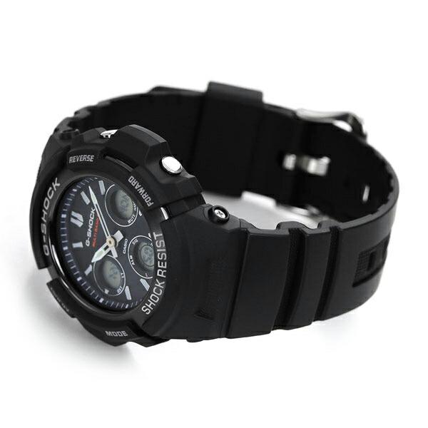 G-SHOCK 電波 ソーラー 電波時計 AWG-M100 アナデジ 腕時計 ブランド