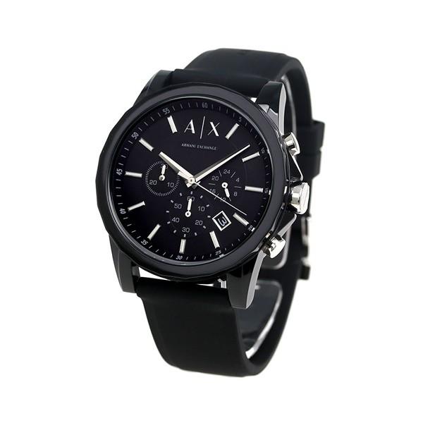 新品✨アルマーニエクスチェンジ メンズ クロノ 腕時計 AX1326 ブラック ARMANI EXCHANGE アルマーニ 時計 メンズ エクスチェンジ クロノ