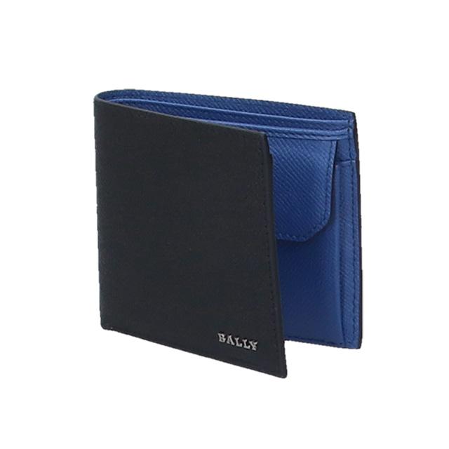 Bally（バリー） ブランド 二つ折り財布 メンズ 財布 革 レザー