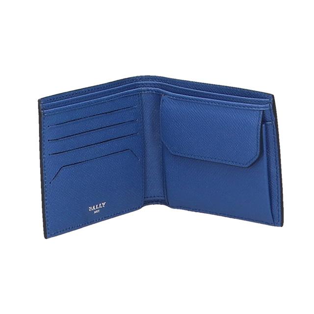 Bally（バリー） ブランド 二つ折り財布 メンズ 財布 革 レザー