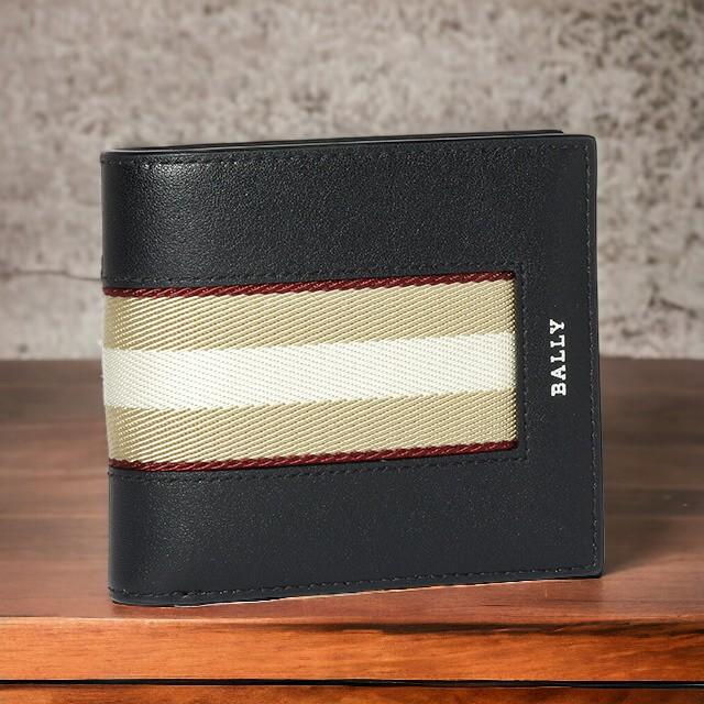 Bally さらに+16倍 バリー ブランド 二つ折り財布 メンズ 財布 革  