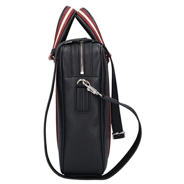 超美品 BALLY バリー メンズ ブラック レザー ビジネス バッグ Bally（バリー） ビジネスバッグ メンズ ブランド レザー 2WAY 6306390
