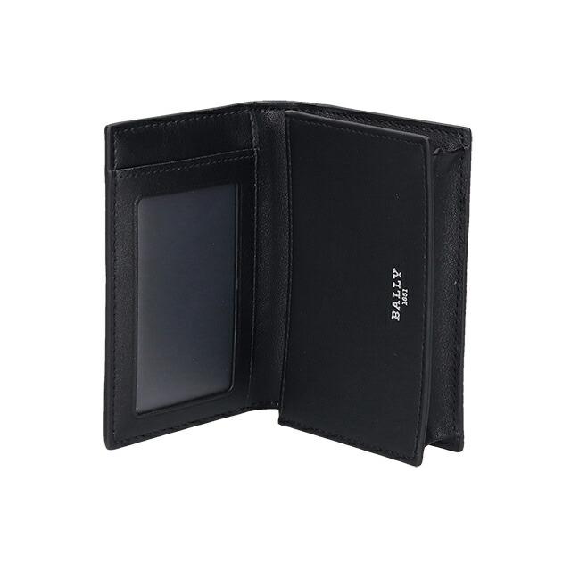 美品　バリー　カードケース　二つ折り　ネイビー　レザー　札入れ 1_13a123c436e70942dad11130459d