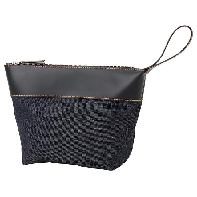 A.P.Cクラッチバック ポーチ A.P.C. レザークラッチバッグ | ブラック