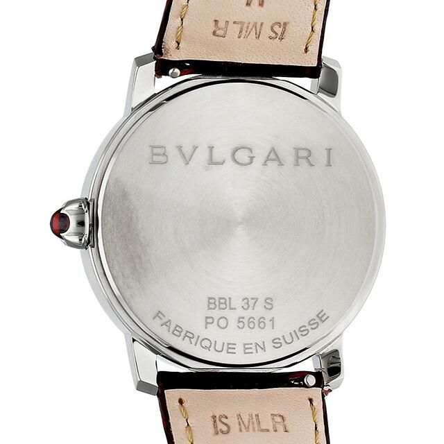 【新品】ブルガリ BVLGARI 腕時計 レディース BBL37WSLC9-12 ブルガリブルガリ 自動巻き ホワイトシェルxダークブラウン アナログ表示 ブルガリ・ブルガリ ブルガリ ブルガリブルガリ 自動巻き 腕時計