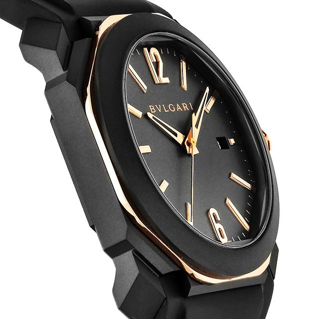 オクト ブルガリ 時計 メンズ 41mm スイス製 自動巻き 腕時計 ブランド