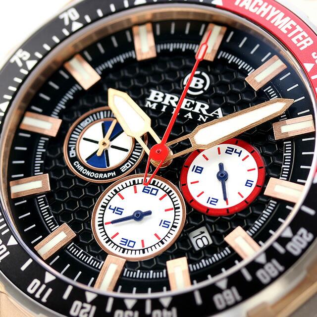 ブレラ ミラノ グランツーリスモ GT2 クオーツ 腕時計 ブランド メンズ クロノグラフ BRERA MILANO BMGTQC4502B アナログの画像