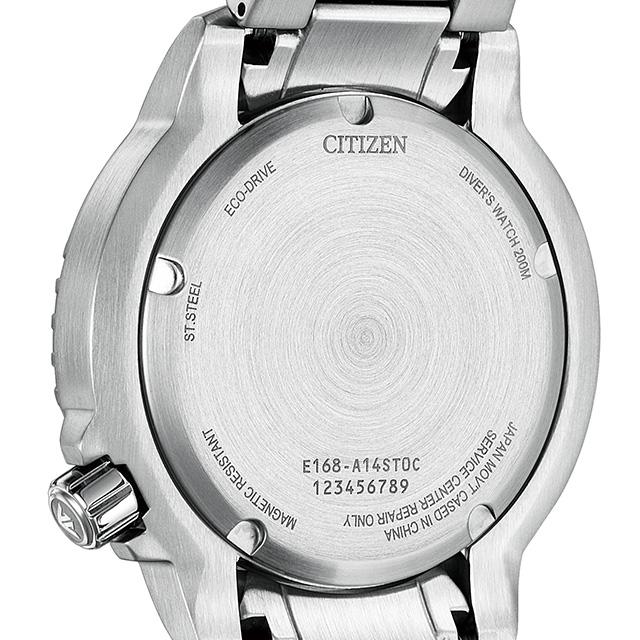 シチズン プロマスター ダイバー200m エコドライブ ソーラー腕時計 ブランド メンズ ソーラー CITIZEN BN0165-55L アイスブルー 父の日 プレゼント 実用的｜nanaple｜07