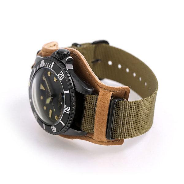 ヴァーグウォッチ ブラック サブ 40mm メンズ 腕時計 BS-L-B002 父の日 プレゼント 実用的｜nanaple｜04