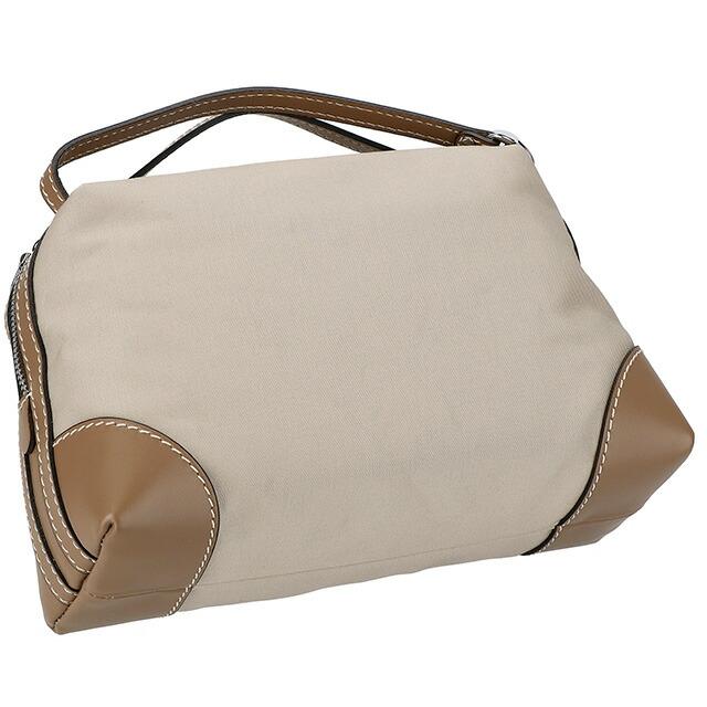 美品　ジャンニキアリーニ　バッグ　トートバッグ　ミニポーチ付き　ベージュ系 GIANNI CHIARINI（ジャンニ キアリーニ） ミニトート AMBRA XS